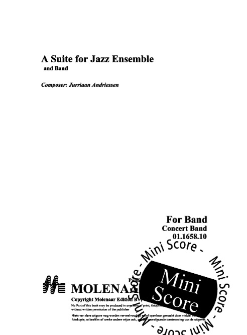 A Suite for Jazz Ensemble and Band - hier klicken